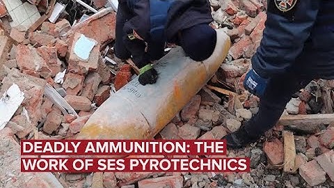 Deadly ammunition: the work of SES pyrotechnics