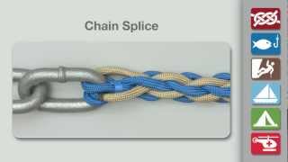 Chain Splice  How to Tie a Chain Splice 