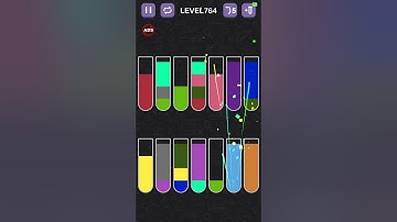 water_level_764 #watersortpuzzle #puzzle #game #sortpuzzle #color