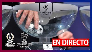 ?SORTEO UEFA CHAMPIONS LEAGUE Y EUROPA LEAGUE 2023 EN VIVO | SORTEO DE LA CHAMPIONS 2023 EN DIRECTO