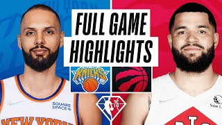 Game Recap: Raptors 120, Knicks 105