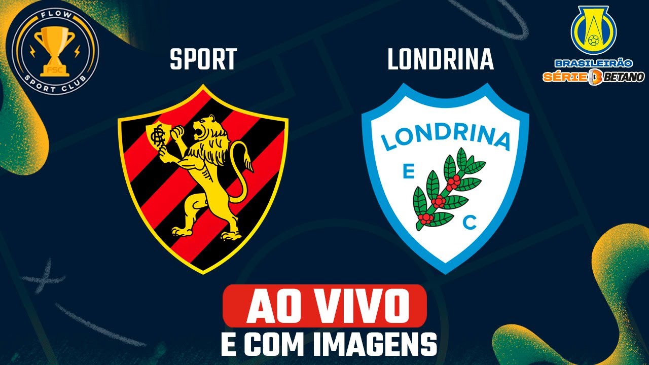 Sport x Londrina: veja informações e onde assistir ao jogo válido pela Série  B