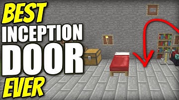 Minecraft PS4 - INCEPTION DOOR [ Best Ever ] Tutorial - PE / Xbox / PS3 / Wii U