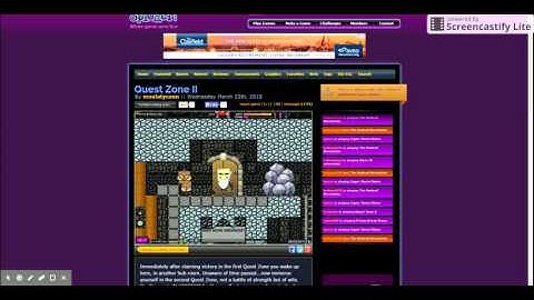 Sploder Quest Zone II Lvl 1 Cheating