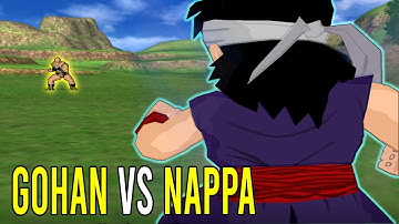 Z-Fighters Vs Nappa [DBZ: Budokai Tenkaichi 3]