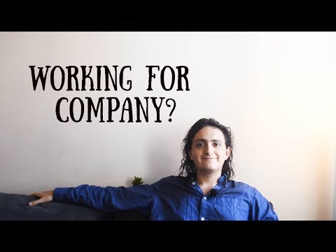 니꼴라스가 회사에서 일하지 않는 이유 (Do I recommend working for company or woking for yourself?)