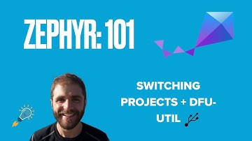 Zephyr 101 - Switching Projects & MCUBoot + DFU-Util