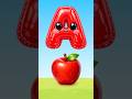 🍎 ABC Song A-H | Fun Alphabet Learning for Kids 🌈
