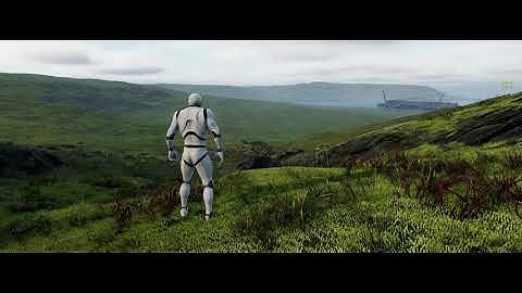 Death Stranding Moss Test Scene Unreal Engine