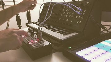 Sequencing with the Korg SQ-1 to MS-20mini