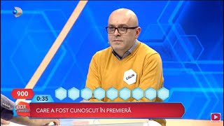 Jocul cuvintelor cu Dan Negru (09.03.2023) - Calin, un adversar puternic! O va intrece pe Mariana?