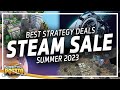 Steam summer sale 2023  best strategy deals  city  base builders management  automation games