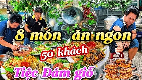 Món ngon đãi tiệc 50 khách :khai vị 4 món heo rừng nướng lẩu thái và cá chẽm sốt chua ngọt  hấp dẫn