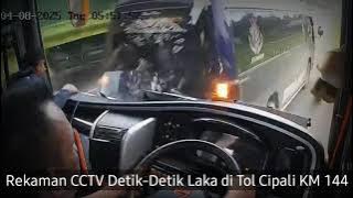 Bus 27 Trans vs Elf di Tol Cipali