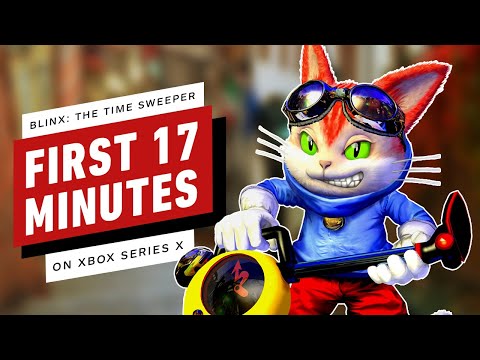 The First 17 Minutes of Blinx: The Time Sweeper on Xbox Series X