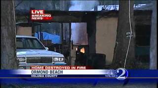 Ormond Home Destroyed In Fire
