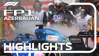 FP1 Highlights | 2023 Azerbaijan Grand Prix