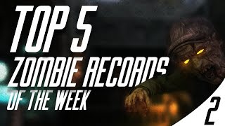 TOP 5 Zombie Records of the Week! w/GamerOneil! (Jan 18th - 24th)