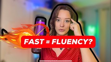 Does Fluency REALLY Mean Speaking FAST???... An American ESL Teacher