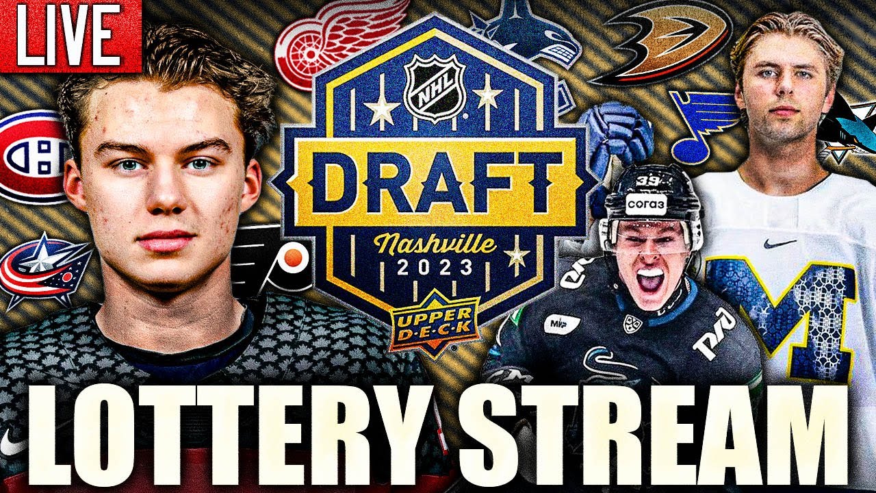 2023 NHL DRAFT LOTTERY LIVESTREAM (Top NHL Prospects News and Rumours Today) Entry Draft Mock Rankings