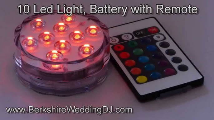 AWESOME LED RGB Tea Lights Submersible REVIEW 