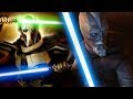 Which Jedi's Lightsabers did General Grievous choose to Fight with?