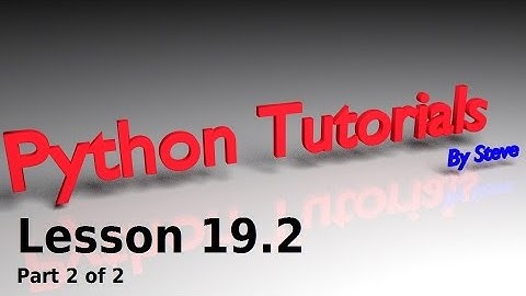 Python Tutorial v3.2.5 Lesson 19.2 - Rock Paper Scissors Development (2 of 2)