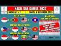 Hasil Sea Games 2025 Hari Ini - Singapura vs Timor Leste - Malaysia vs Laos -Klasemen Sea Games 2025