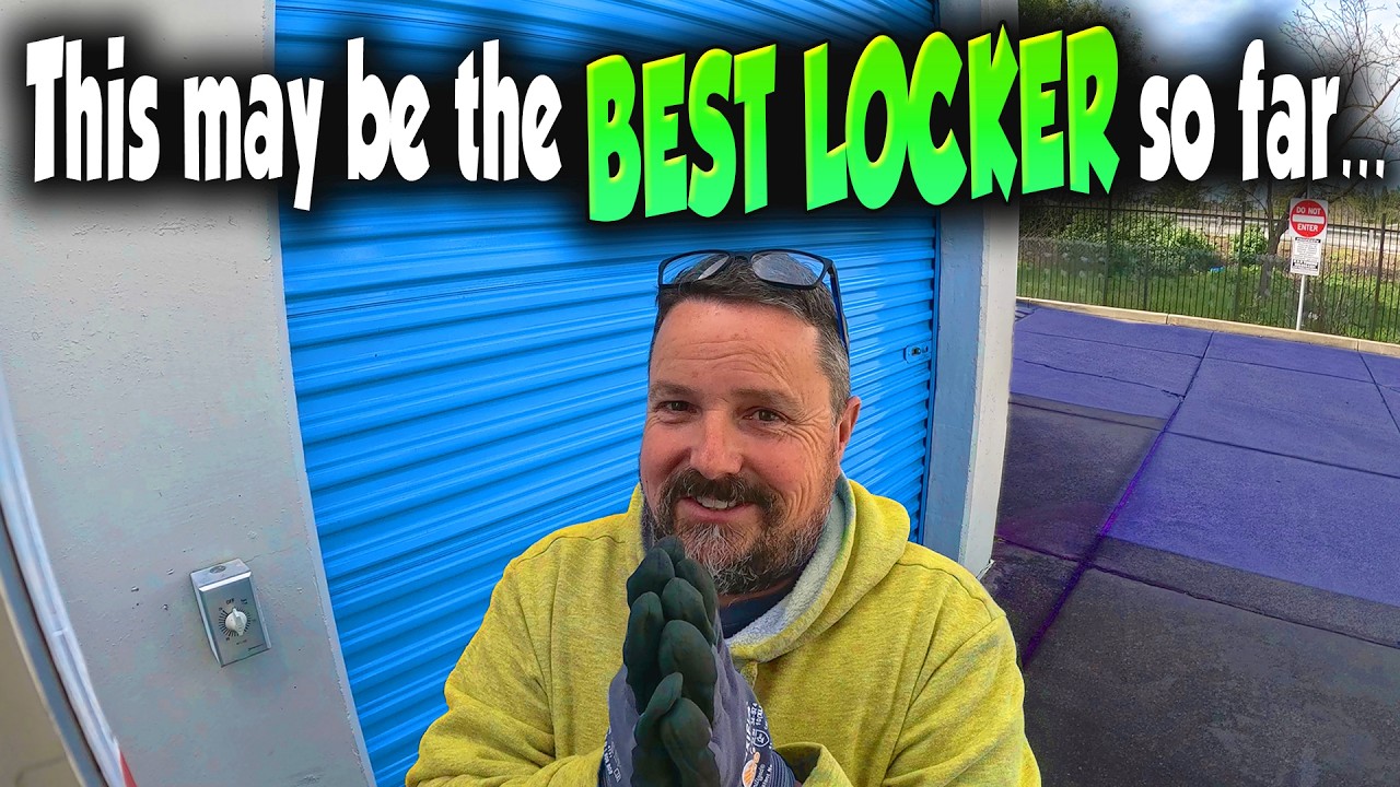 We bought this storage unit last minute, and I'm SPEECHLESS... I was NOT expecting this!