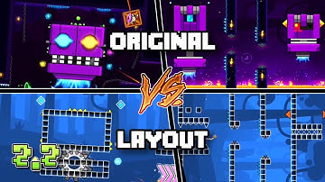 Explorers by Mathi & Switchstep: Original vs Layout | Geometry Dash 2.2