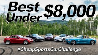 Top 5 Sports Cars Under $8,000 - Drag Race \& Cheap Sports Car Showdown (Part 2) | Everyday Driver