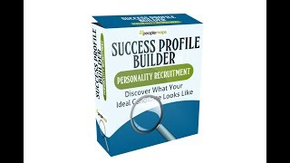Success Profile Builder and The Work Environment Analyser Tool guide