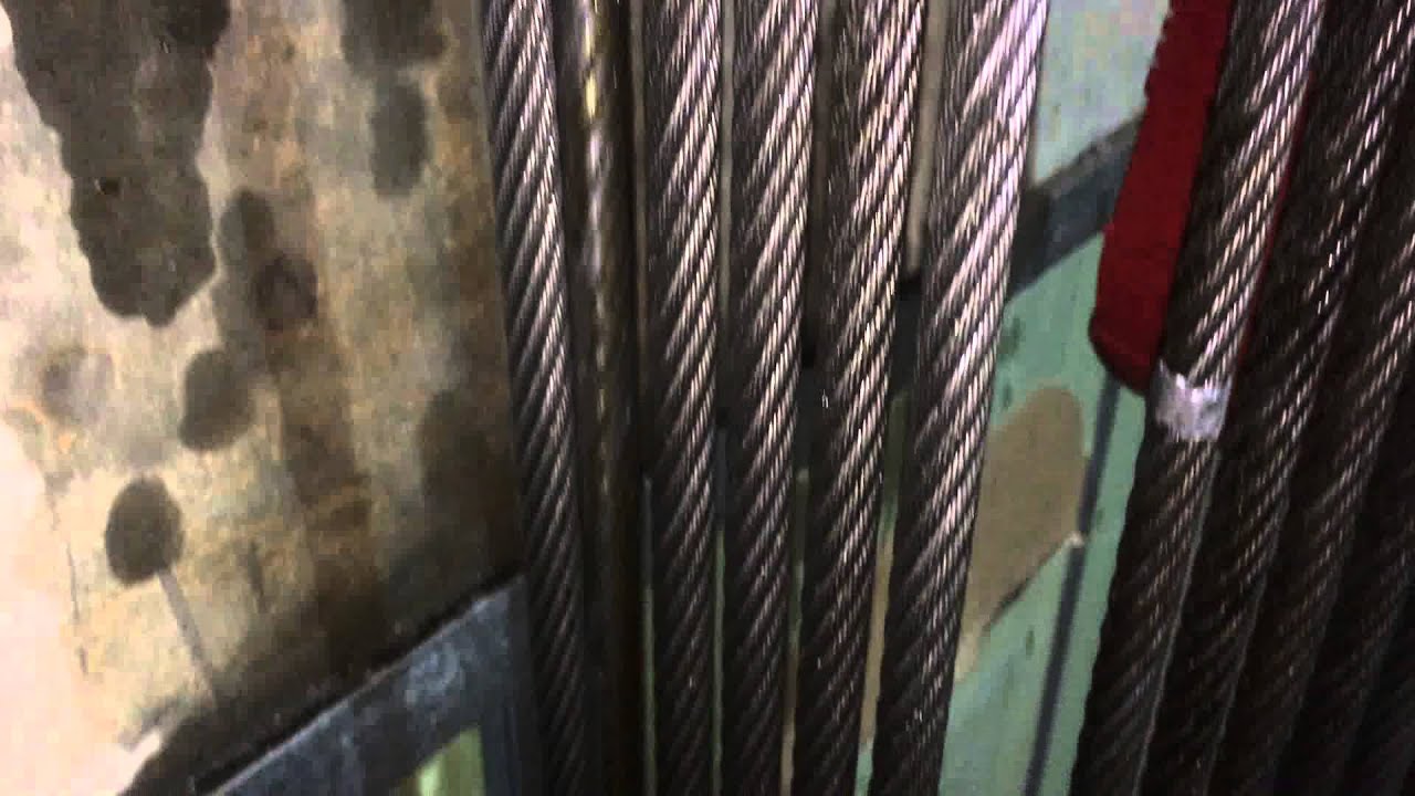 Elevator Upgrade Part 7 Reroping 875 ft of Elevator Hoist 