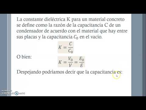 Vídeo: Com Es Determina La Constant Dielèctrica