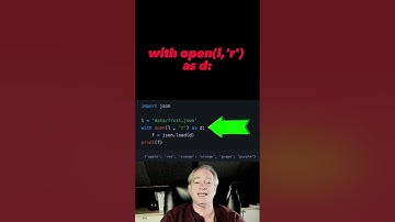 Read JSON file directly Python #shorts #python #json