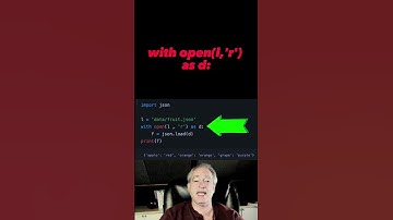 Read JSON file directly Python #shorts #python #json