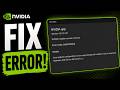 How to Fix NVIDIA App Error Code 0xE60000 - NVIDIA Installer Cannot Continue