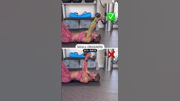 HOW TO DO SKULL CRUSHERS