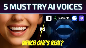 5 Must Try AI Voices — Better Than Real People?