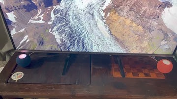 #homepodmini with HomePod OS 16.3 temperature and humidity sensors in action.  #homepod