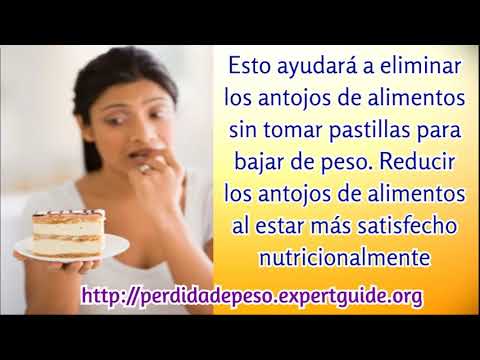 Como bajar de peso naturalmente sin ejercicios