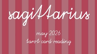 Sagittarius 𖡼⊱ May 2026 Tarot Card Reading