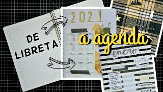 Cómo hacer una agenda  DIY Bullet Journal 2021 | Ame Mayén