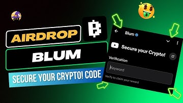 Secure Your Crypto Blum Code Airdrop ~ Blum New Video Code Blum Points | Free Airdrop