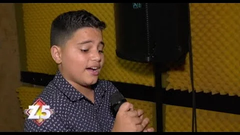 Robert Guzmn el nio de 11 aos y el mas joven en ll...
