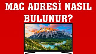 Samsung Tv Mac Adresi Nasıl Bulunur?