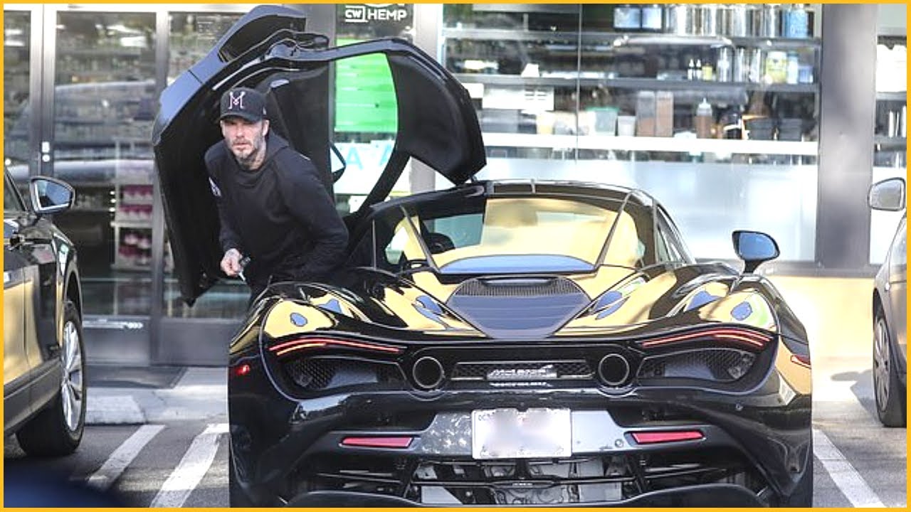 David Beckham's Luxury Car Collection.