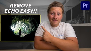 How to Remove ECHO and REVERB With Only ONE CLICK! - Adobe Premiere Tutorial