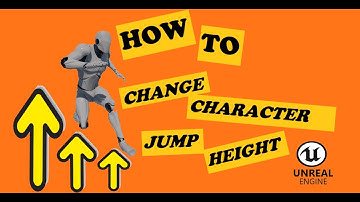 UE4 TUTORIAL - HOW TO ADJUST/ CHANGE JUMP HEIGHT (EASY BIGINNER TUTORIAL)