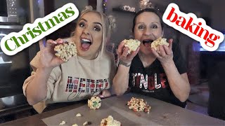 Christmas BAKING with MY MOM *Vlogmas day 24*